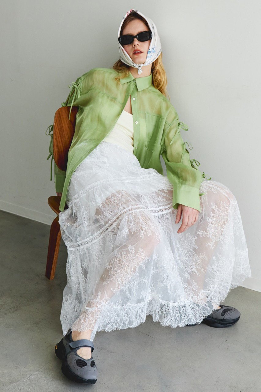 【メゾンスペシャル/MAISON SPECIAL】のOversize Shear Ribbon Shirt/オーバーシアーリボンシャツ 人気、トレンドファッション・服の通販 founy(ファニー) 　ファッション　Fashion　レディースファッション　WOMEN　トップス・カットソー　Tops/Tshirt　シャツ/ブラウス　Shirts/Blouses　エアリー　Airy　キャミソール　Camisole　ショート　Short　スリーブ　Sleeve　タンク　Tank　ポケット　Pocket　羽織　Haori　リボン　Ribbon　夏　Summer　other-7|ID: prp329100004464627 ipo3291000000031323567