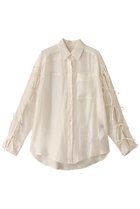 【メゾンスペシャル/MAISON SPECIAL】のOversize Shear Ribbon Shirt/オーバーシアーリボンシャツ IVR(アイボリー)|ID: prp329100004464627 ipo3291000000036394698
