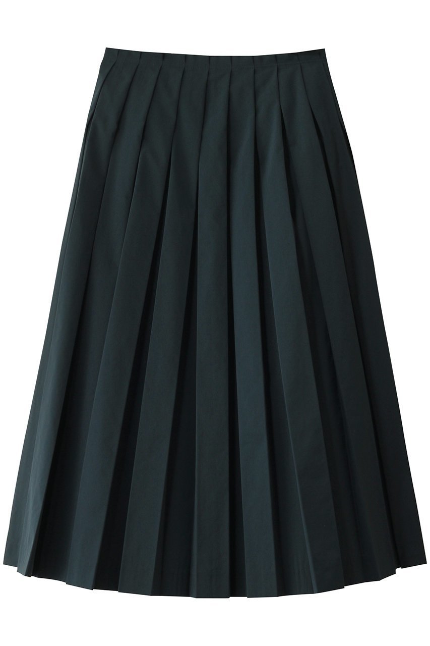 【ランバン オン ブルー/LANVIN en Bleu】のタイプライタープリーツスカート インテリア・キッズ・メンズ・レディースファッション・服の通販 founy(ファニー) 　ファッション　Fashion　レディースファッション　Fashion for Women　スカート　Skirts　プリーツスカート / 上品フェミニンスタイル　Pleated Skirts　ロングスカート　Long Skirts / Maxi & Midi Skirts　タイプライター　Typewriter Fabric, Crisp Cotton　バランス　Balance, Style Balance　プリーツ　Pleats, Pleated　ロング　Long, Long-Length　エレガント 上品　Elegant　ブルー|ID: prp329100004464629 ipo3291000000032852136
