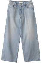 【マザー/MOTHER】の【SUPERIOR】THE SPINNER ZIP ANKLE ワイドストレートデニム(BKP) ライトブルー|ID: prp329100004464638 ipo3291000000032731748