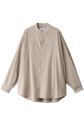 【グラフペーパー/Graphpaper】 Silk Noil Viscose Band Collar Shirt/シャツ人気、トレンドファッション・服の通販 founy(ファニー) ファッション Fashion レディースファッション Fashion for Women トップス・カットソー Cut & Sew Tops シャツ・ブラウス・オフィスカジュアル Elegant Blouses & Button-Ups ショルダー Shoulder, Shoulder Strap スリーブ Sleeve, Long Sleeve / Short Sleeve ドロップ Drop Shoulder, Dropped Style ロング Long, Long-Length |ID:prp329100004464642
