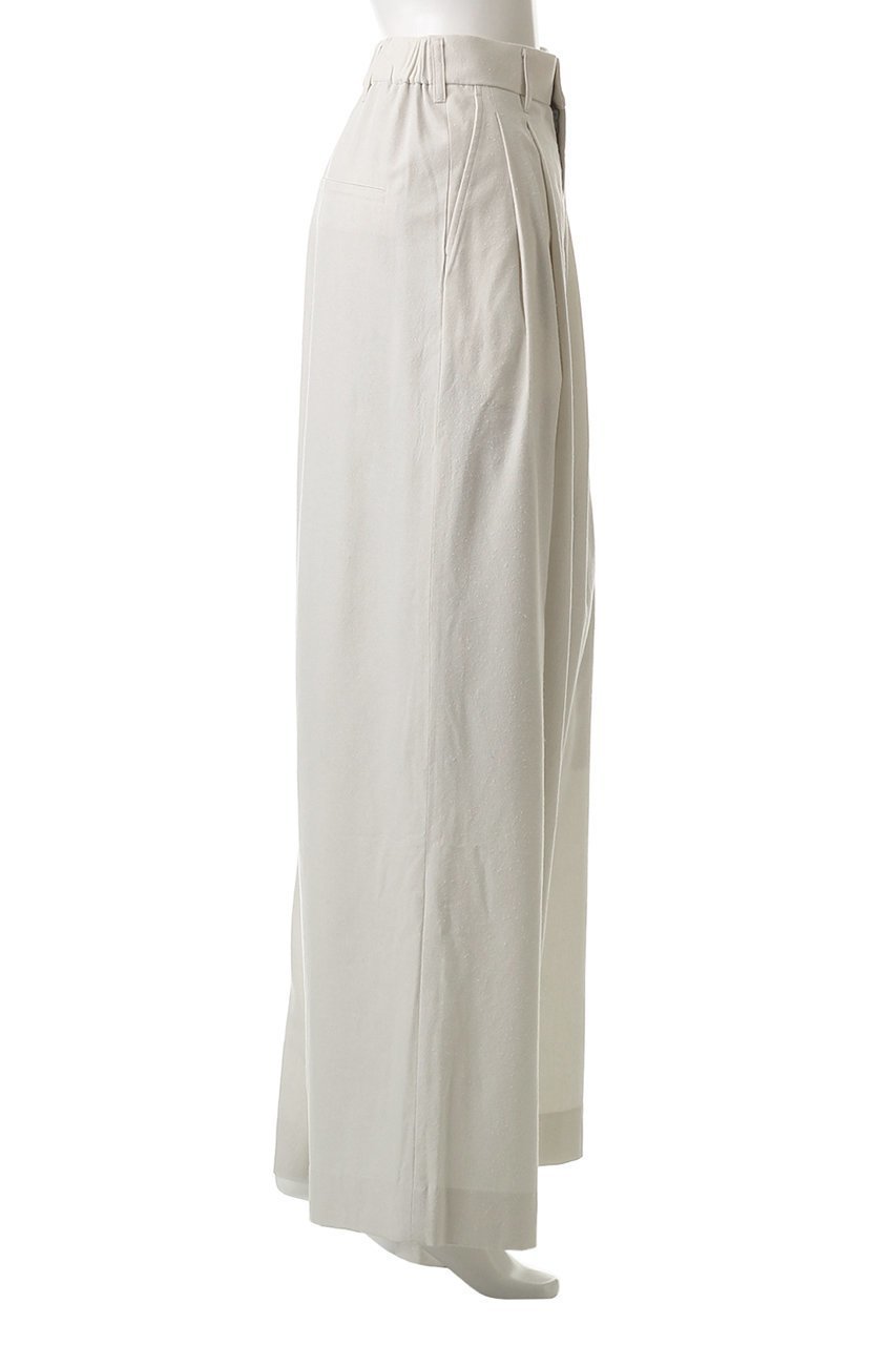 【グラフペーパー/Graphpaper】のSilk Noil Viscose Two Tuck Wide Pants/パンツ 人気、トレンドファッション・服の通販 founy(ファニー) 　ファッション　Fashion　レディースファッション　WOMEN　パンツ　Pants　ロング　Long　ワイド　Wide　定番　Standard　other-3|ID: prp329100004464643 ipo3291000000031249289