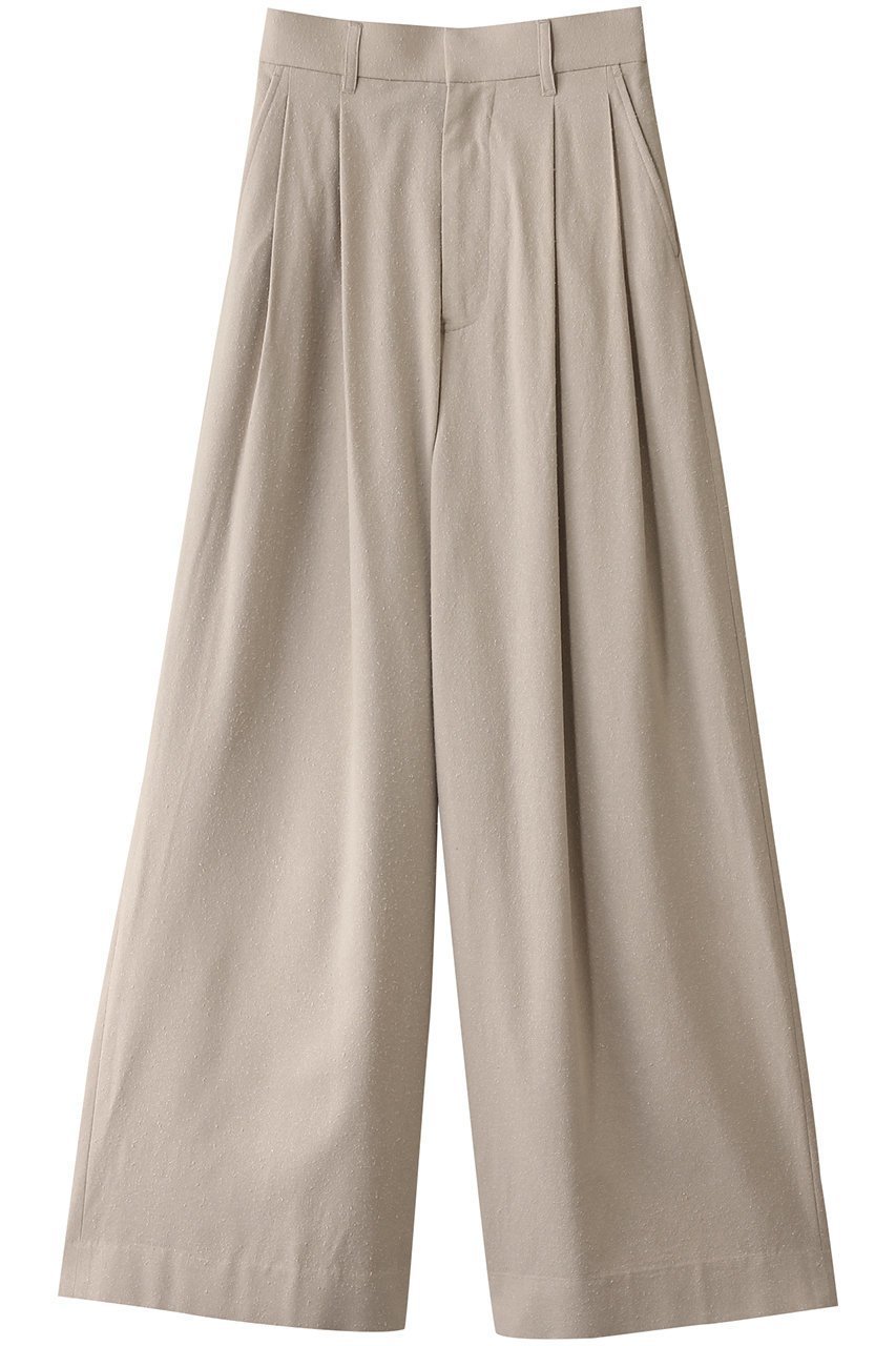 【グラフペーパー/Graphpaper】のSilk Noil Viscose Two Tuck Wide Pants/パンツ 人気、トレンドファッション・服の通販 founy(ファニー) 　ファッション　Fashion　レディースファッション　Fashion for Women　パンツ　Pants & Trousers　ロング　Long, Long-Length　ワイド　Wide, Wide Fit　定番　Standard, Basic Item　 other-1|ID: prp329100004464643 ipo3291000000032905792
