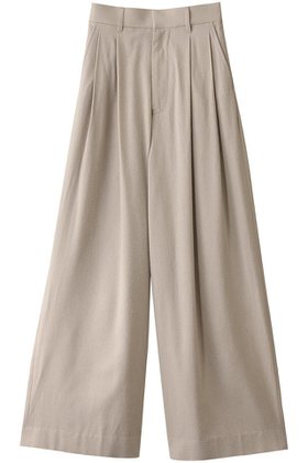 【グラフペーパー/Graphpaper】 Silk Noil Viscose Two Tuck Wide Pants/パンツ人気、トレンドファッション・服の通販 founy(ファニー) ファッション Fashion レディースファッション Fashion for Women パンツ Pants & Trousers ロング Long, Long-Length ワイド Wide, Wide Fit 定番 Standard, Basic Item |ID:prp329100004464643