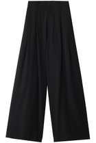 【グラフペーパー/Graphpaper】のSilk Noil Viscose Two Tuck Wide Pants/パンツ ブラック|ID: prp329100004464643 ipo3291000000034957622