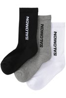 【サロモン/Salomon】のEVERYDAY CREW 3-PACK ソックス 人気、トレンドファッション・服の通販 founy(ファニー) ファッション Fashion レディースファッション Fashion for Women ソックス&靴下 Socks & Hosiery レッグウェア・ストッキング Legwear & Hosiery 2026年 2026 ユニセックス Unisex, Genderless シンプル Simple, Minimal ソックス Socks, Hosiery フィット Fit, Slim Fit 夏 Summer 春 Spring S/S・春夏 SS, Spring/Summer, Warm Season |ID:prp329100004464644