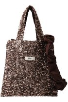 【ウーア/Uhr】の【ELLE SHOP限定】ナイロンタフタショルダー付き ミニスパンコールバッグ ブロンズ|ID: prp329100004464646 ipo3291000000032778128