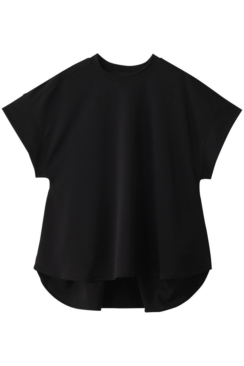 【フローレント/FLORENT】のストレッチ スタンドカラー トップス インテリア・キッズ・メンズ・レディースファッション・服の通販 founy(ファニー) ファッション Fashion レディースファッション Fashion for Women トップス・カットソー Cut & Sew Tops シャツ・ブラウス・オフィスカジュアル Elegant Blouses & Button-Ups ロングTシャツ・Tシャツ Longline T-Shirts & Tees カットソー・ベーシックTシャツ Cut-and-Sewn Tops / Stretch Tees & Basics ギャザー Gathered, Ruffled ショート Short, Short Length スタンド Stand Collar, Upright Stand ストレッチ Stretch, Stretchy Fabric スリーブ Sleeve, Long Sleeve / Short Sleeve フェミニン Feminine, Girly フロント Front, Front Design 夏 Summer 春 Spring S/S・春夏 SS, Spring/Summer, Warm Season ブラック|ID: prp329100004464655 ipo3291000000032796138