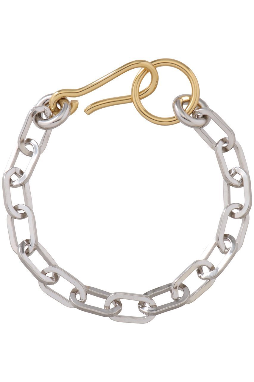 【ローラロンバルディ/LAURA LOMBARDI】のTwo Tone Fara ブレスレット インテリア・キッズ・メンズ・レディースファッション・服の通販 founy(ファニー) 　ファッション　Fashion　レディースファッション　Fashion for Women　ジュエリー　Jewelry　チェーン＆カフブレスレット　Cuff & Chain Bracelets　バングル・カフブレスレット　Bangles & Cuff Bracelets　アクセサリー　Fashion Accessories　シルバー　Silver, Metallic Silver　チェーン　Chain, Chain Strap　フォルム　Silhouette, Form　ブレスレット　Bracelet, Wristband　ゴールド×シルバー|ID: prp329100004464662 ipo3291000000035530780