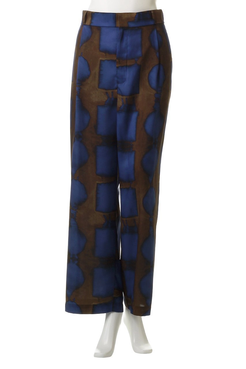 【ハウス オブ ロータス/HOUSE OF LOTUS】のPATTERN ARTプリントパンツ 人気、トレンドファッション・服の通販 founy(ファニー) 　ファッション　Fashion　レディースファッション　Fashion for Women　パンツ　Pants & Trousers　おすすめ　Recommended / Our Picks　ジャケット　Jacket, Outerwear　セットアップ　Set-Up, Coordinated Outfit　ツイル　Twist, Twisted Detail　フロント　Front, Front Design　プリント　Print, Printed Pattern　モダン　Modern, Contemporary　ワイド　Wide, Wide Fit　other-2|ID: prp329100004464670 ipo3291000000032903273