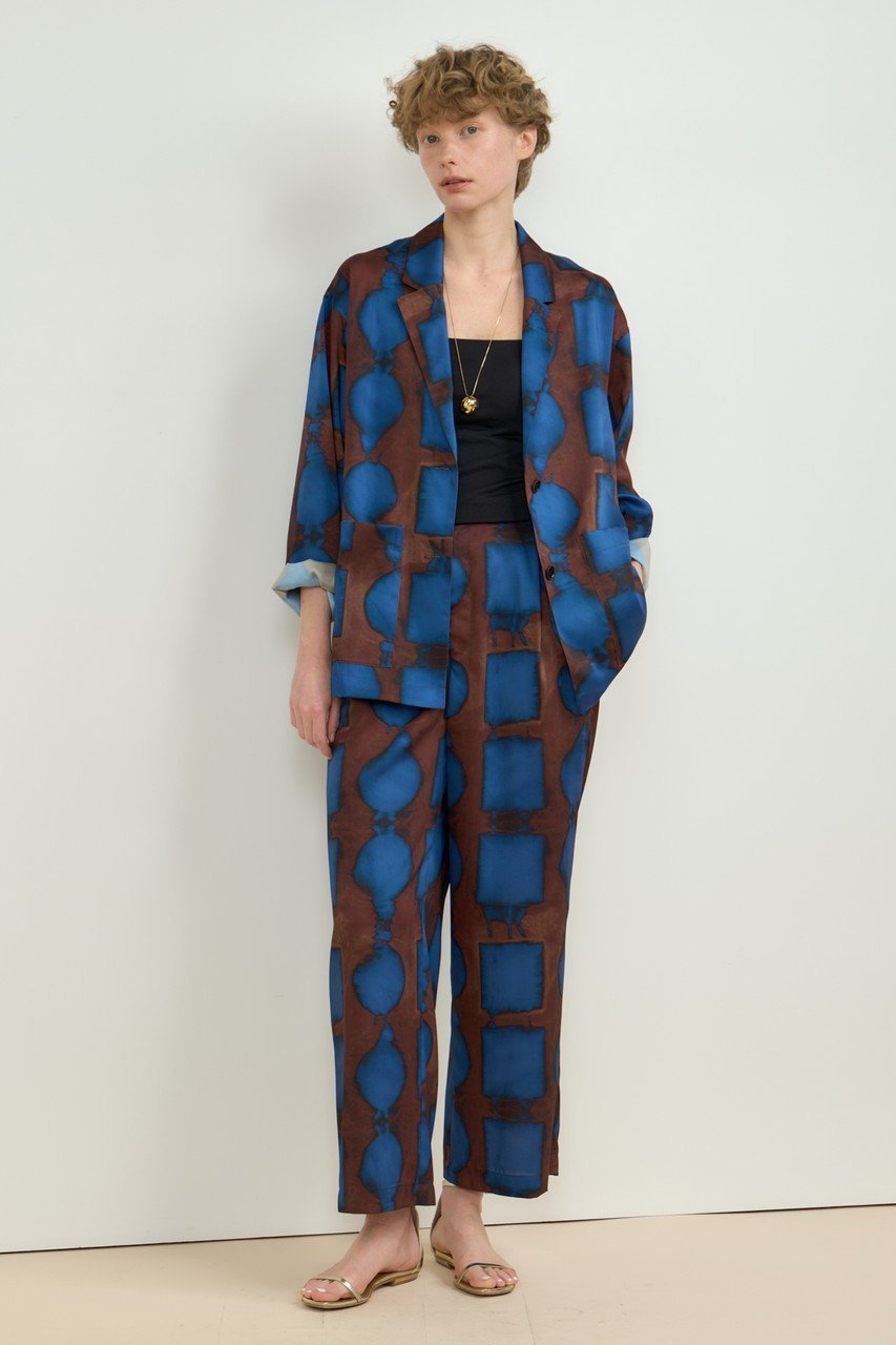【ハウス オブ ロータス/HOUSE OF LOTUS】のPATTERN ARTプリントパンツ 人気、トレンドファッション・服の通販 founy(ファニー) 　ファッション　Fashion　レディースファッション　Fashion for Women　パンツ　Pants & Trousers　おすすめ　Recommended / Our Picks　ジャケット　Jacket, Outerwear　セットアップ　Set-Up, Coordinated Outfit　ツイル　Twist, Twisted Detail　フロント　Front, Front Design　プリント　Print, Printed Pattern　モダン　Modern, Contemporary　ワイド　Wide, Wide Fit　other-7|ID: prp329100004464670 ipo3291000000032903289
