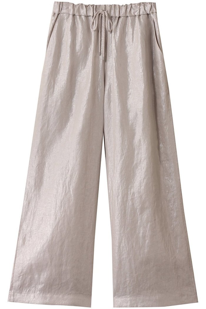 【プルミエ アロンディスモン/1er Arrondissement】のフォイルプリントリネンパンツ インテリア・キッズ・メンズ・レディースファッション・服の通販 founy(ファニー) https://founy.com/ ファッション Fashion レディースファッション Fashion for Women パンツ Pants & Trousers シンプル Simple, Minimal リゾート Resort, Vacation Style リネン Linen, Linen Fabric リラックス Relax, Relaxed Fit ワイド Wide, Wide Fit エレガント 上品 Elegant |ID: prp329100004464672 ipo3291000000035380195