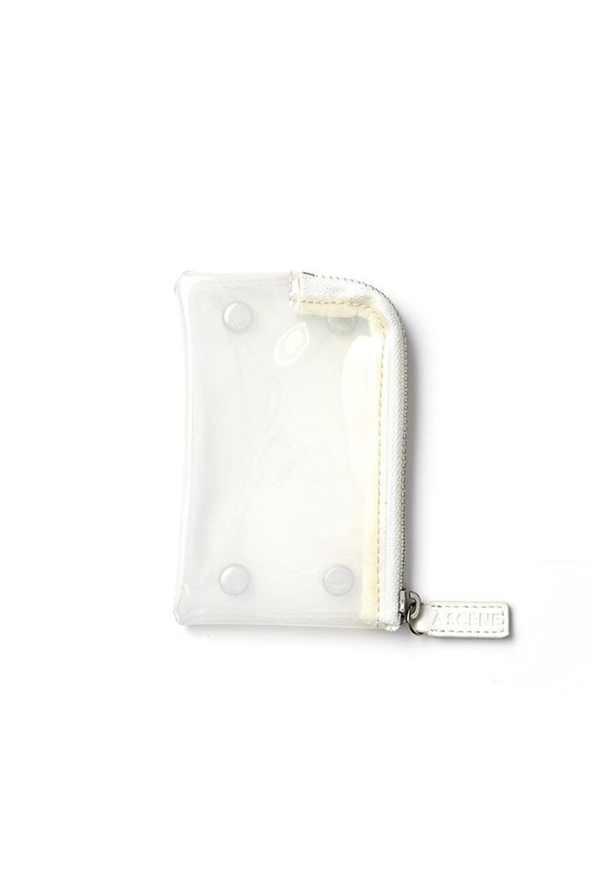 【エーシーン/A SCENE】のB&C PVC clear case pocket インテリア・キッズ・メンズ・レディースファッション・服の通販 founy(ファニー) 　ファッション　Fashion　レディースファッション　Fashion for Women　スマホケース　Smartphone Case　ポケット　Pocket, Pocket Detail　再入荷　Restock / Back in Stock　ホワイト|ID: prp329100004464676 ipo3291000000032802118