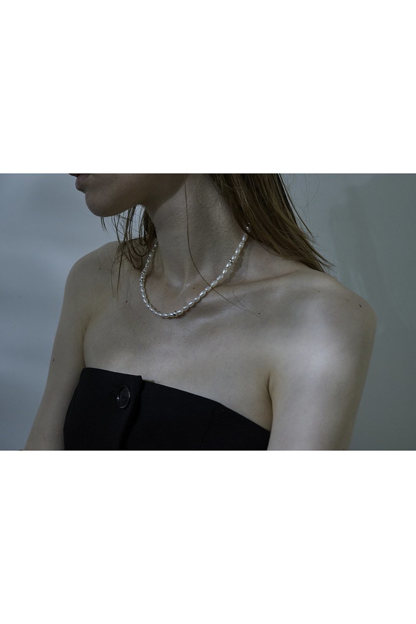 【レム/Lemme】のLazuli Pearl ネックレス 人気、トレンドファッション・服の通販 founy(ファニー) 　ファッション　Fashion　レディースファッション　Fashion for Women　ジュエリー　Jewelry　ネックレス　Necklaces & Pendants　おすすめ　Recommended / Our Picks　シルバー　Silver, Metallic Silver　シンプル　Simple, Minimal　ネックレス　Necklace, Pendant Necklace　バロック　Baroque, Baroque Design　パール　Pearl, Pearl Accent　エレガント 上品　Elegant　other-7|ID: prp329100004464680 ipo3291000000035530822