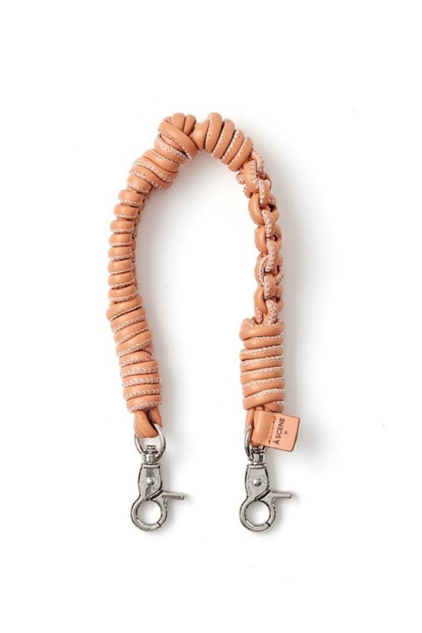 【エーシーン/A SCENE】のDesign paracord strap-leather- インテリア・キッズ・メンズ・レディースファッション・服の通販 founy(ファニー) 　ファッション　Fashion　レディースファッション　Fashion for Women　チャーム　Charm, Pendant　ラップ　Wrap, Wrap Design　再入荷　Restock / Back in Stock　ベージュ|ID: prp329100004464682 ipo3291000000032745606