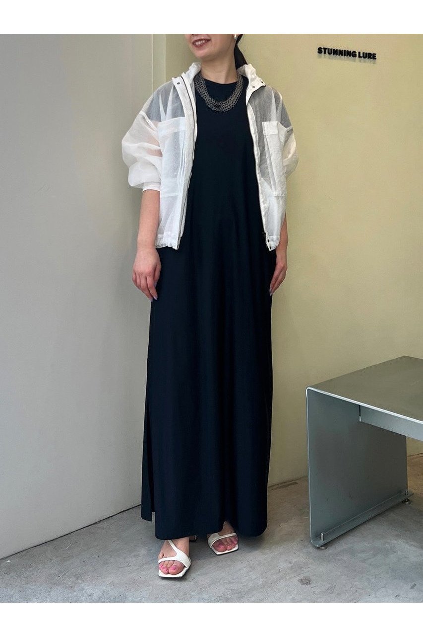 【スタニングルアー/STUNNING LURE】のスイムジャージワンピース 人気、トレンドファッション・服の通販 founy(ファニー) 　ファッション　Fashion　レディースファッション　WOMEN　ワンピース　Dress　チュニック　Tunic　イタリア　Italy　ジャージ　Jersey　ジャージー　Jersey　ストレッチ　Stretch　スリット　Slit　チュニック　Tunic　ポケット　Pocket　ロング　Long　再入荷　Restock/Back In Stock/Re Arrival　夏　Summer　other-4|ID: prp329100004464822 ipo3291000000031248815