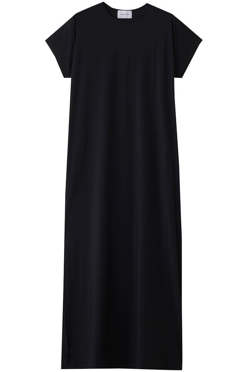 【スタニングルアー/STUNNING LURE】のスイムジャージワンピース インテリア・キッズ・メンズ・レディースファッション・服の通販 founy(ファニー) 　ファッション　Fashion　レディースファッション　Fashion for Women　ワンピース　Dresses　チュニック　Tunic Tops & Dresses　イタリア　Italy　ストレッチ　Stretch, Stretchy Fabric　スリット　Slit, Slit Detail　チュニック　Tunic, Long Top　ポケット　Pocket, Pocket Detail　ロング　Long, Long-Length　夏　Summer　ネイビー|ID: prp329100004464822 ipo3291000000036899055