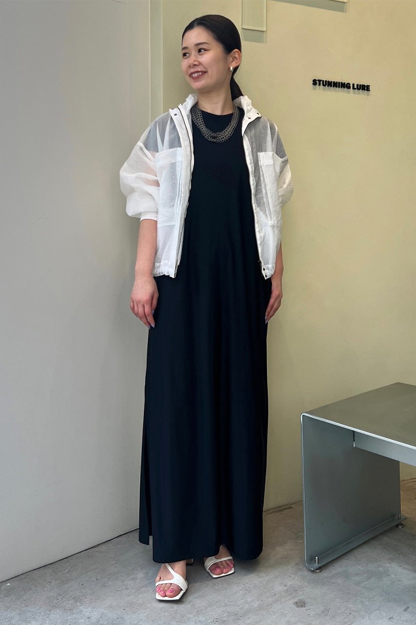 【スタニングルアー/STUNNING LURE】のスイムジャージワンピース 人気、トレンドファッション・服の通販 founy(ファニー) 　ファッション　Fashion　レディースファッション　Fashion for Women　ワンピース　Dresses　チュニック　Tunic Tops & Dresses　イタリア　Italy　ストレッチ　Stretch, Stretchy Fabric　スリット　Slit, Slit Detail　チュニック　Tunic, Long Top　ポケット　Pocket, Pocket Detail　ロング　Long, Long-Length　夏　Summer　other-7|ID: prp329100004464822 ipo3291000000036959355