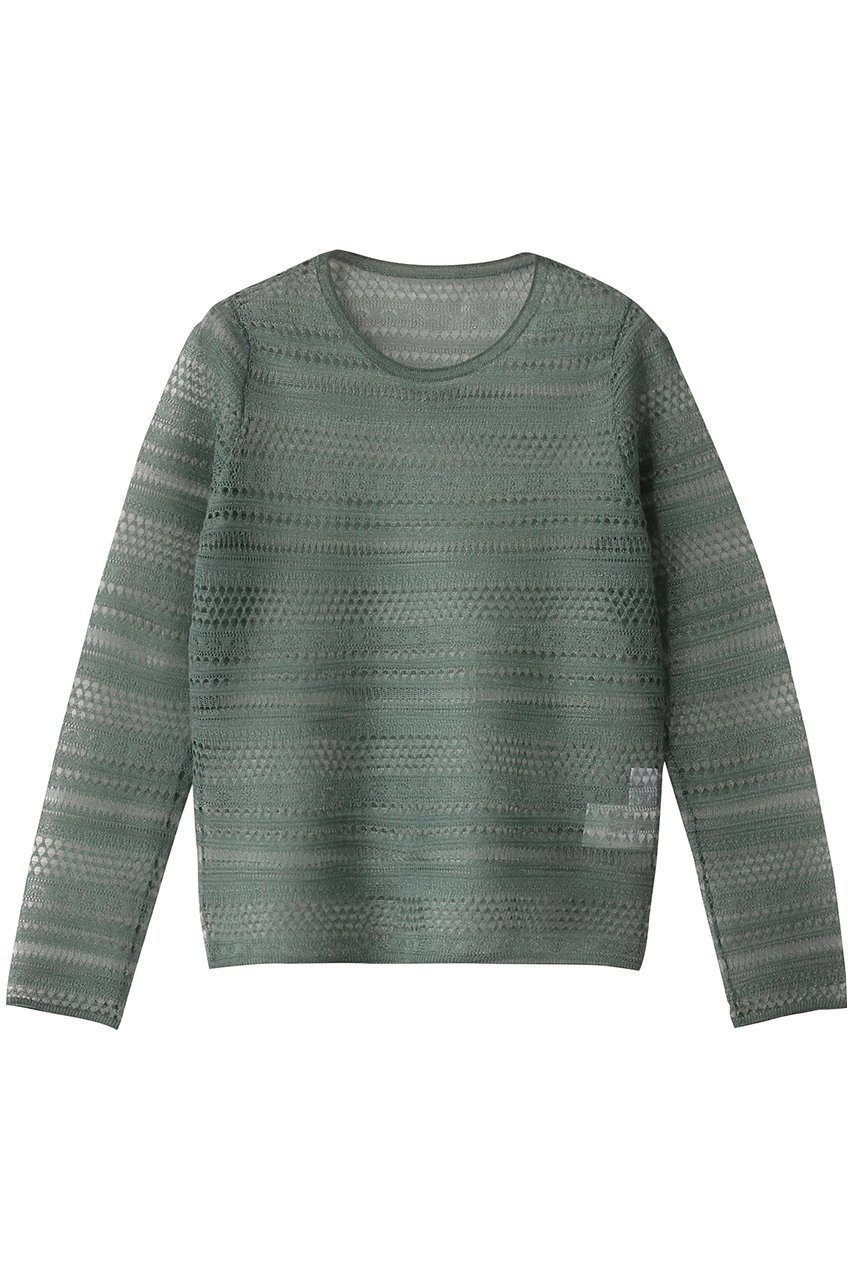 【スタニングルアー/STUNNING LURE】のクロシェロングTシャツ インテリア・キッズ・メンズ・レディースファッション・服の通販 founy(ファニー) 　ファッション　Fashion　レディースファッション　Fashion for Women　トップス・カットソー　Cut & Sew Tops　シャツ・ブラウス・オフィスカジュアル　Elegant Blouses & Button-Ups　ロングTシャツ・Tシャツ　Longline T-Shirts & Tees　カットソー・ベーシックTシャツ　Cut-and-Sewn Tops / Stretch Tees & Basics　インナー　Innerwear　キャミ　Camisole, Cami Top　クロシェ　Crochet, Knitted Lace　スリーブ　Sleeve, Long Sleeve / Short Sleeve　タンク　Tank Top, Sleeveless Top　デニム　Denim, Jeans Material　フィット　Fit, Slim Fit　ロング　Long, Long-Length　再入荷　Restock / Back in Stock　夏　Summer　春　Spring　S/S・春夏　SS, Spring/Summer, Warm Season　透かし　Cut-Out, Lacework　グリーン|ID: prp329100004465538 ipo3291000000032857492