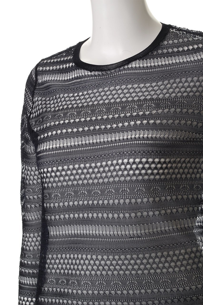 【スタニングルアー/STUNNING LURE】のクロシェロングTシャツ 人気、トレンドファッション・服の通販 founy(ファニー) 　ファッション　Fashion　レディースファッション　Fashion for Women　トップス・カットソー　Cut & Sew Tops　シャツ・ブラウス・オフィスカジュアル　Elegant Blouses & Button-Ups　ロングTシャツ・Tシャツ　Longline T-Shirts & Tees　カットソー・ベーシックTシャツ　Cut-and-Sewn Tops / Stretch Tees & Basics　インナー　Innerwear　キャミ　Camisole, Cami Top　クロシェ　Crochet, Knitted Lace　スリーブ　Sleeve, Long Sleeve / Short Sleeve　タンク　Tank Top, Sleeveless Top　デニム　Denim, Jeans Material　フィット　Fit, Slim Fit　ロング　Long, Long-Length　再入荷　Restock / Back in Stock　夏　Summer　春　Spring　S/S・春夏　SS, Spring/Summer, Warm Season　透かし　Cut-Out, Lacework　other-5|ID: prp329100004465538 ipo3291000000032857511