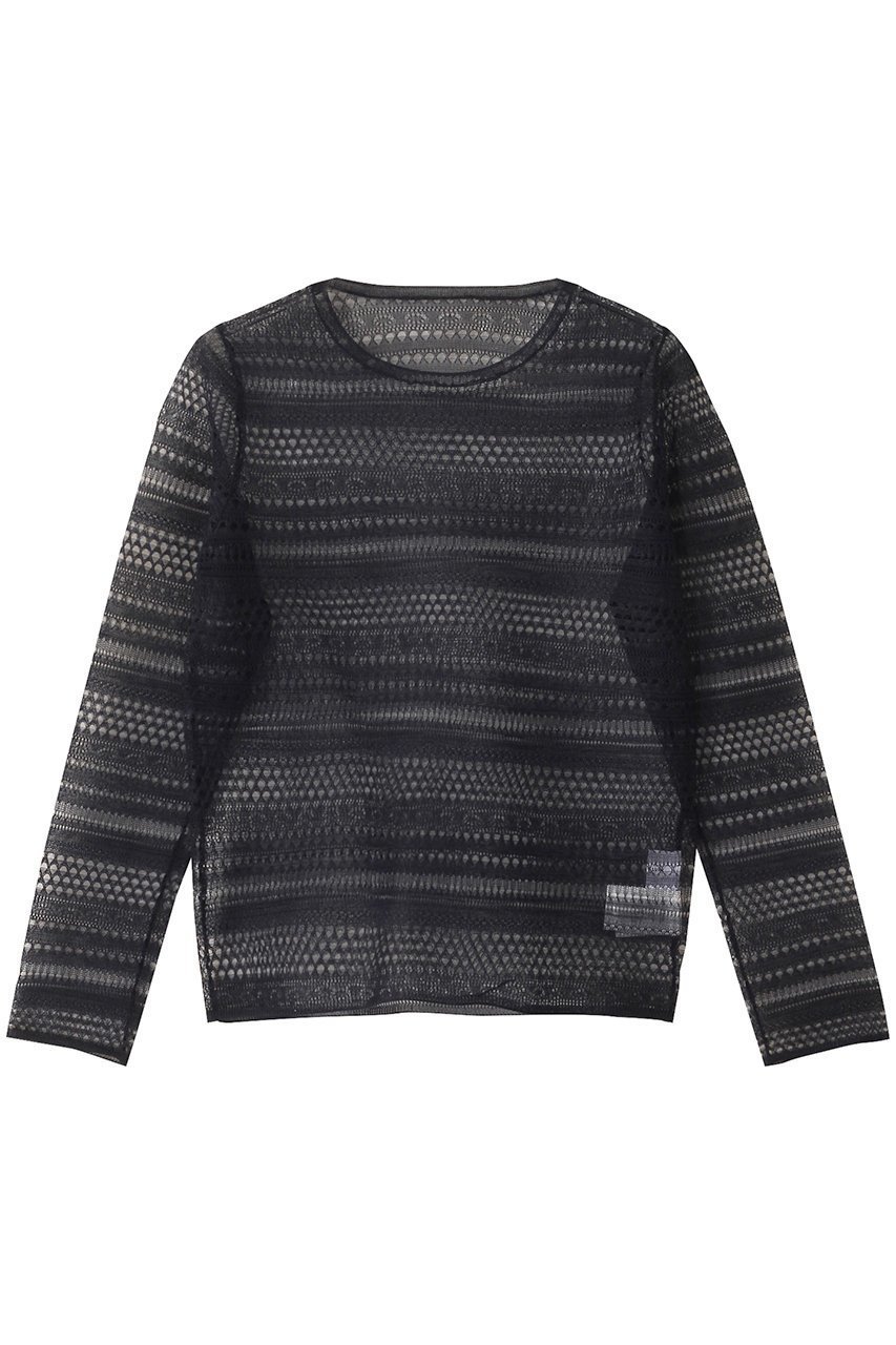 【スタニングルアー/STUNNING LURE】のクロシェロングTシャツ インテリア・キッズ・メンズ・レディースファッション・服の通販 founy(ファニー) ファッション Fashion レディースファッション Fashion for Women トップス・カットソー Cut & Sew Tops シャツ・ブラウス・オフィスカジュアル Elegant Blouses & Button-Ups ロングTシャツ・Tシャツ Longline T-Shirts & Tees カットソー・ベーシックTシャツ Cut-and-Sewn Tops / Stretch Tees & Basics インナー Innerwear キャミ Camisole, Cami Top クロシェ Crochet, Knitted Lace スリーブ Sleeve, Long Sleeve / Short Sleeve タンク Tank Top, Sleeveless Top デニム Denim, Jeans Material フィット Fit, Slim Fit ロング Long, Long-Length 再入荷 Restock / Back in Stock 夏 Summer 春 Spring S/S・春夏 SS, Spring/Summer, Warm Season 透かし Cut-Out, Lacework ネイビー|ID: prp329100004465538 ipo3291000000036145387