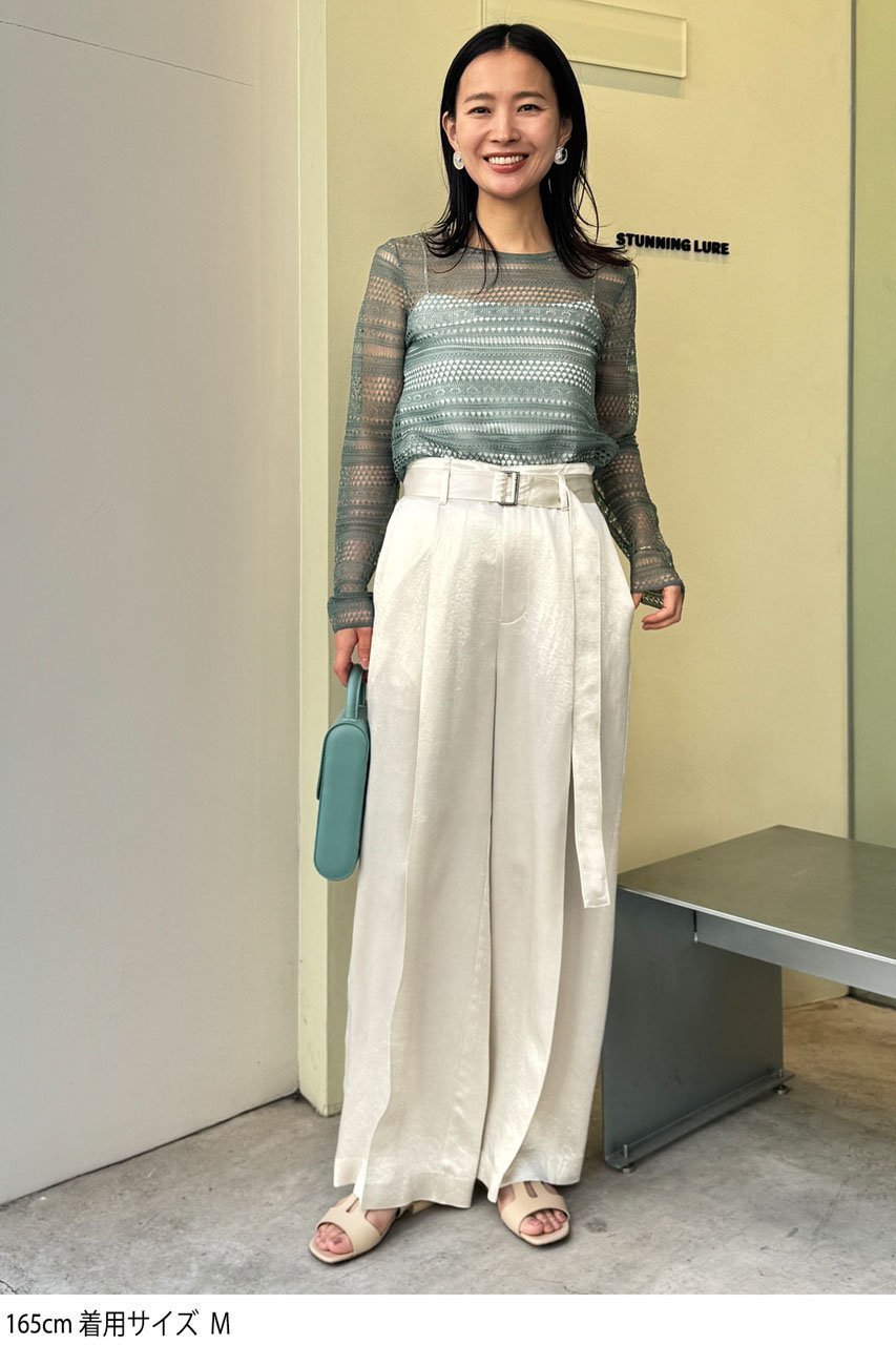 【スタニングルアー/STUNNING LURE】のクロシェロングTシャツ 人気、トレンドファッション・服の通販 founy(ファニー) ファッション Fashion レディースファッション Fashion for Women トップス・カットソー Cut & Sew Tops シャツ・ブラウス・オフィスカジュアル Elegant Blouses & Button-Ups ロングTシャツ・Tシャツ Longline T-Shirts & Tees カットソー・ベーシックTシャツ Cut-and-Sewn Tops / Stretch Tees & Basics インナー Innerwear キャミ Camisole, Cami Top クロシェ Crochet, Knitted Lace スリーブ Sleeve, Long Sleeve / Short Sleeve タンク Tank Top, Sleeveless Top デニム Denim, Jeans Material フィット Fit, Slim Fit ロング Long, Long-Length 再入荷 Restock / Back in Stock 夏 Summer 春 Spring S/S・春夏 SS, Spring/Summer, Warm Season 透かし Cut-Out, Lacework other-6|ID: prp329100004465538 ipo3291000000036145397