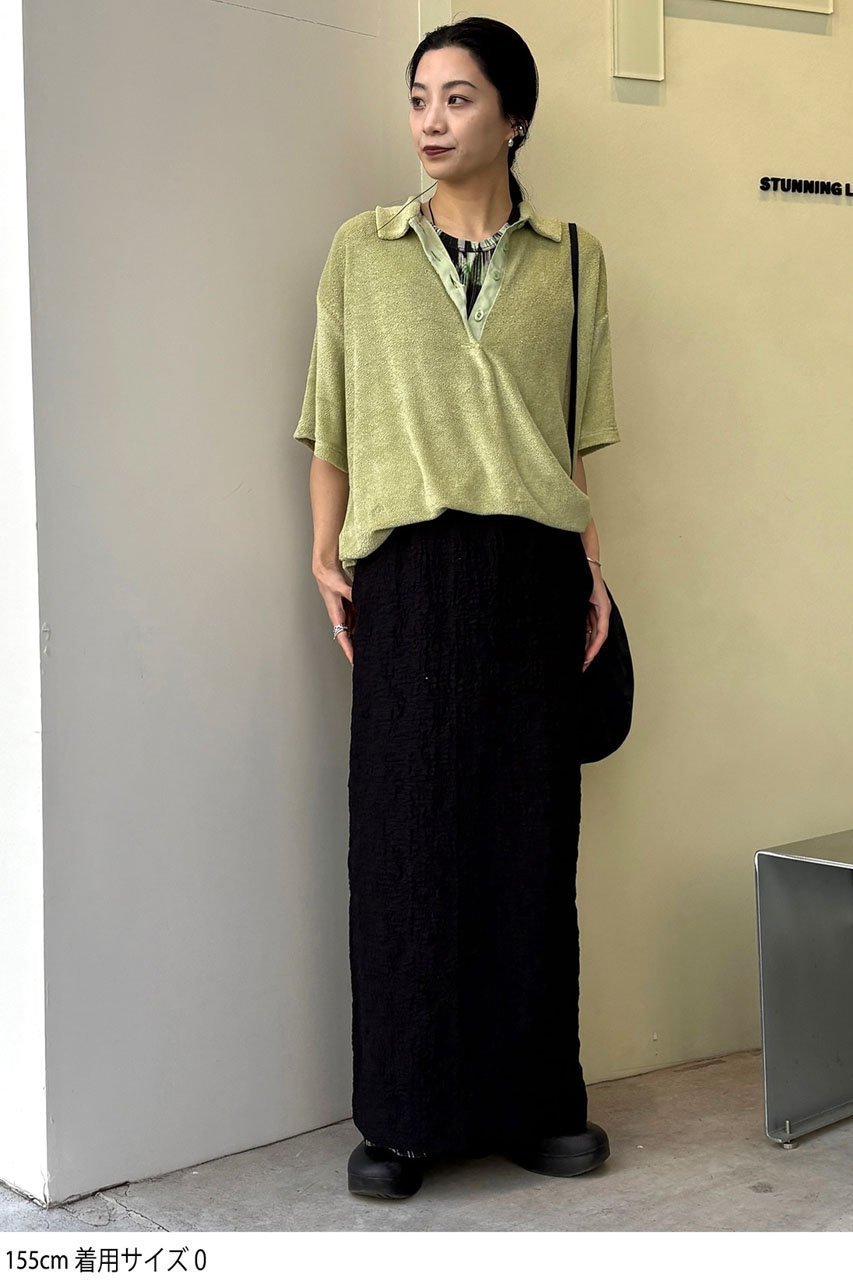 【スタニングルアー/STUNNING LURE】のシュランクジャガードスカート 人気、トレンドファッション・服の通販 founy(ファニー) 　ファッション　Fashion　レディースファッション　WOMEN　スカート　Skirt　ロングスカート　Long Skirt　シンプル　Simple　スリット　Slit　ロング　Long　エレガント 上品　Elegant　other-6|ID: prp329100004465543 ipo3291000000031804532