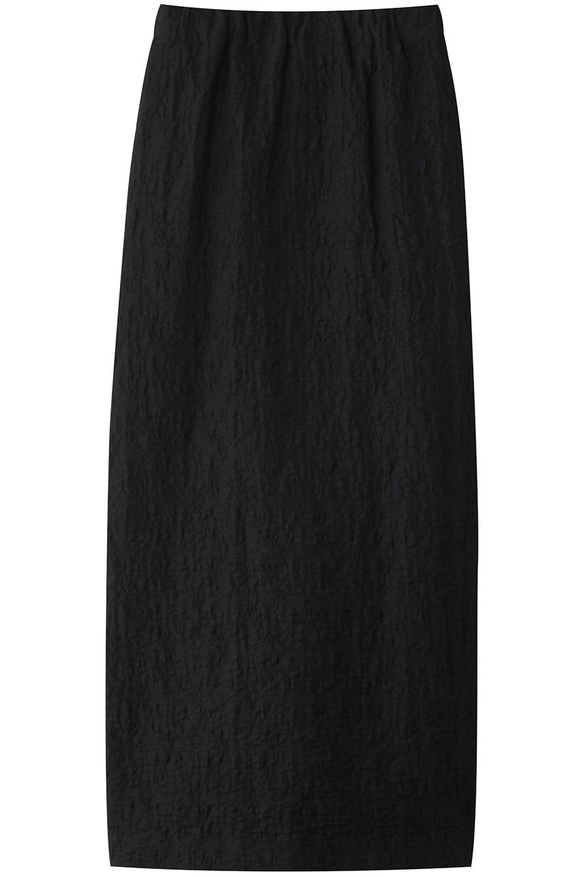 【スタニングルアー/STUNNING LURE】のシュランクジャガードスカート インテリア・キッズ・メンズ・レディースファッション・服の通販 founy(ファニー) 　ファッション　Fashion　レディースファッション　Fashion for Women　スカート　Skirts　ロングスカート　Long Skirts / Maxi & Midi Skirts　シンプル　Simple, Minimal　スリット　Slit, Slit Detail　ロング　Long, Long-Length　エレガント 上品　Elegant　ブラック|ID: prp329100004465543 ipo3291000000032846211