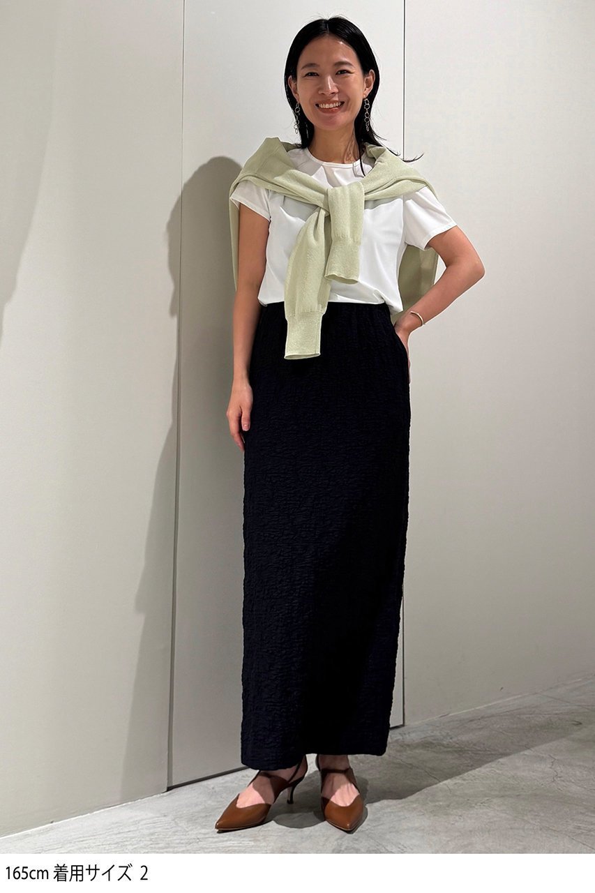 【スタニングルアー/STUNNING LURE】のシュランクジャガードスカート 人気、トレンドファッション・服の通販 founy(ファニー) 　ファッション　Fashion　レディースファッション　Fashion for Women　スカート　Skirts　ロングスカート　Long Skirts / Maxi & Midi Skirts　シンプル　Simple, Minimal　スリット　Slit, Slit Detail　ロング　Long, Long-Length　エレガント 上品　Elegant　other-8|ID: prp329100004465543 ipo3291000000032846251