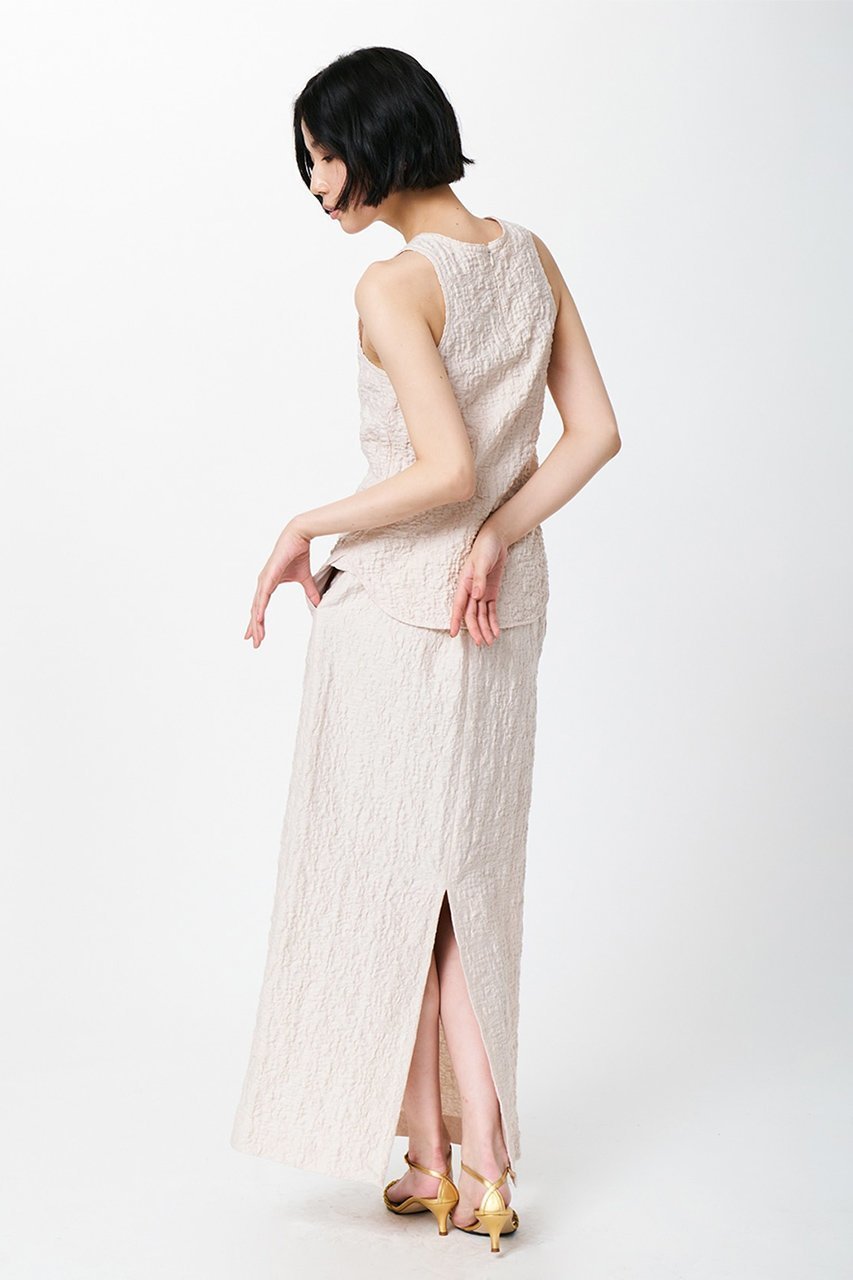 【スタニングルアー/STUNNING LURE】のシュランクジャガードスカート 人気、トレンドファッション・服の通販 founy(ファニー) ファッション Fashion レディースファッション Fashion for Women スカート Skirts ロングスカート Long Skirts / Maxi & Midi Skirts シンプル Simple, Minimal スリット Slit, Slit Detail ロング Long, Long-Length エレガント 上品 Elegant other-8|ID: prp329100004465543 ipo3291000000036055465