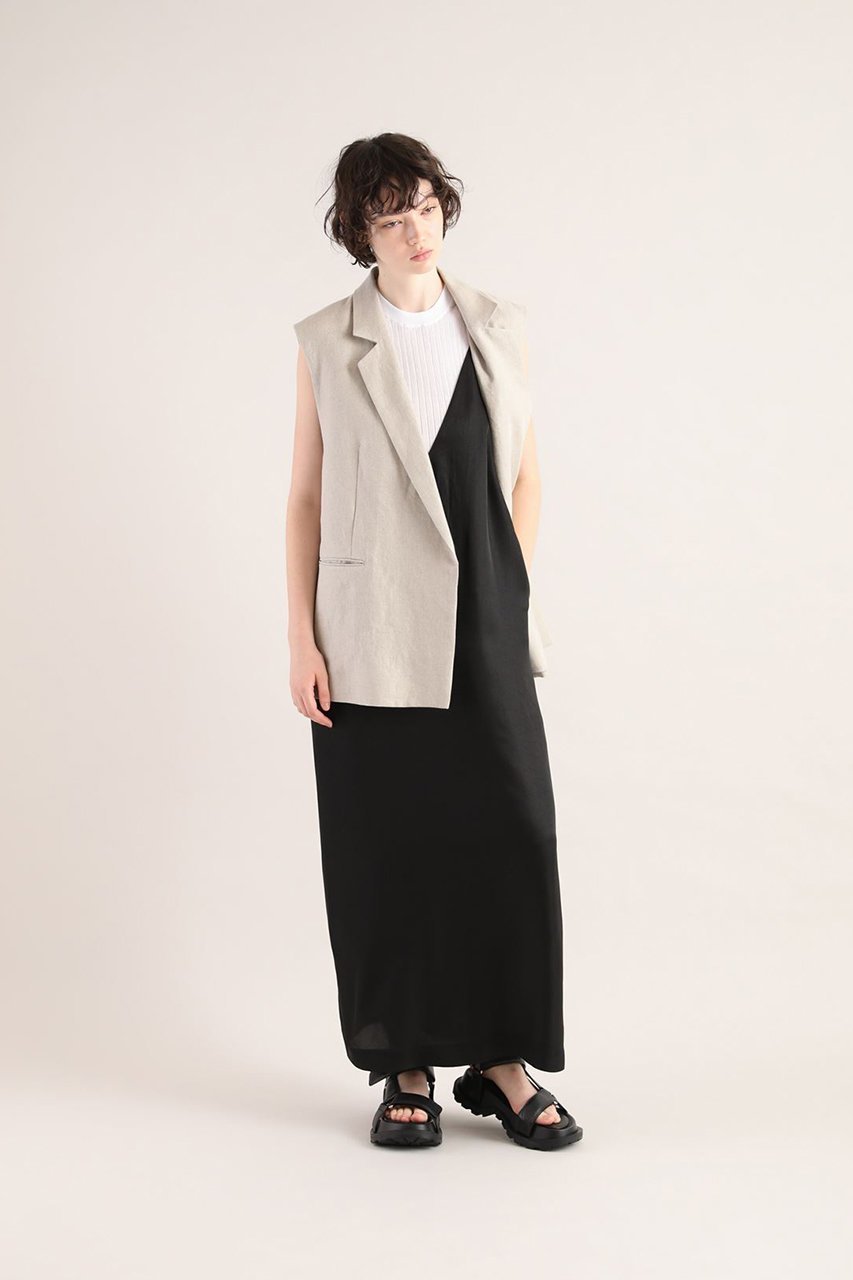 【サクラ/SACRA】のアセテートヴィンテージツイルワンピース 人気、トレンドファッション・服の通販 founy(ファニー) 　ファッション　Fashion　レディースファッション　Fashion for Women　ワンピース　Dresses　チュニック　Tunic Tops & Dresses　なめらか　Smooth, Silky Texture　インナー　Innerwear　キャミワンピース　Cami Dress, Slip Dress　チュニック　Tunic, Long Top　ロング　Long, Long-Length　エレガント 上品　Elegant　other-6|ID: prp329100004465550 ipo3291000000032866839
