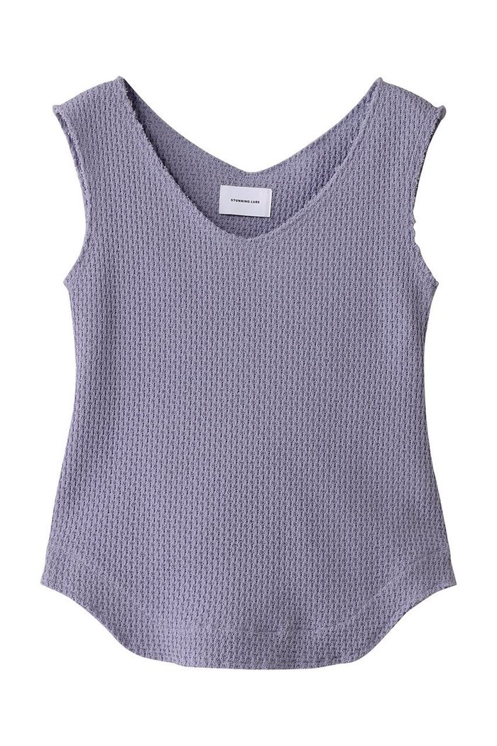 【スタニングルアー/STUNNING LURE】のrチェーンニットタンク インテリア・キッズ・メンズ・レディースファッション・服の通販 founy(ファニー) https://founy.com/ ファッション Fashion レディースファッション Ladies' Fashion Online トップス・カットソー Tops/Tshirt ニット Knit Tops キャミソール / ノースリーブ No Sleeves シャツ/ブラウス Shirts/Blouses ロング / Tシャツ T-Shirts カットソー Cut and Sewn インナー Inner キャミソール Camisole シェイプ Shape シンプル Simple タンク Tank 再入荷 Restock/Back In Stock/Re Arrival 夏 Summer 春 Spring S/S・春夏 Ss・Spring/Summer |ID: prp329100004465562 ipo3291000000032684662