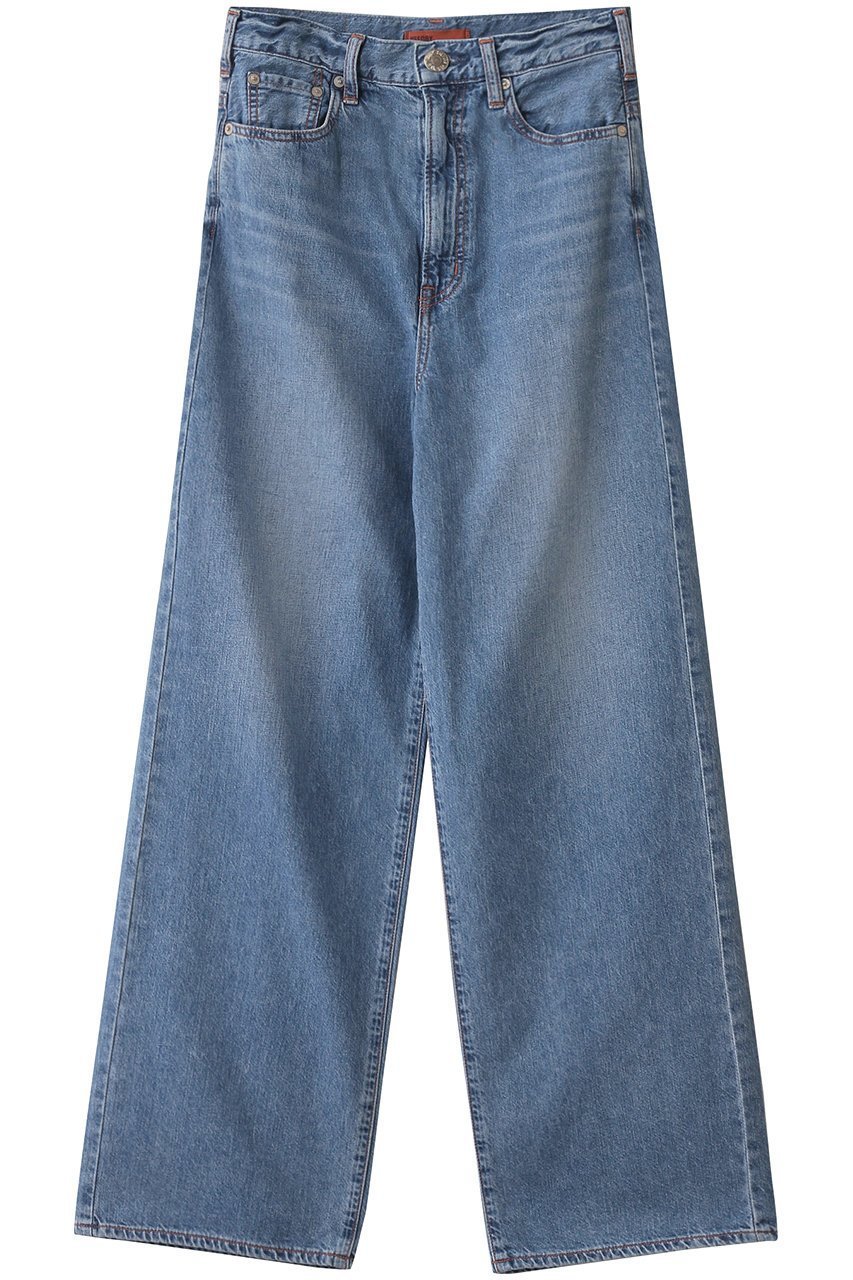 【ニードバイ ヘリテイジ/NEEDBY heritage】のLUNA ワイドデニムパンツ インテリア・キッズ・メンズ・レディースファッション・服の通販 founy(ファニー) 　ファッション　Fashion　レディースファッション　Fashion for Women　パンツ　Pants & Trousers　デニムパンツ・ジーンズ・美脚デニム　Denim Jeans & Pants　デニム　Denim, Jeans Material　バランス　Balance, Style Balance　フィット　Fit, Slim Fit　IBARA MD BLUE|ID: prp329100004465564 ipo3291000000036531680
