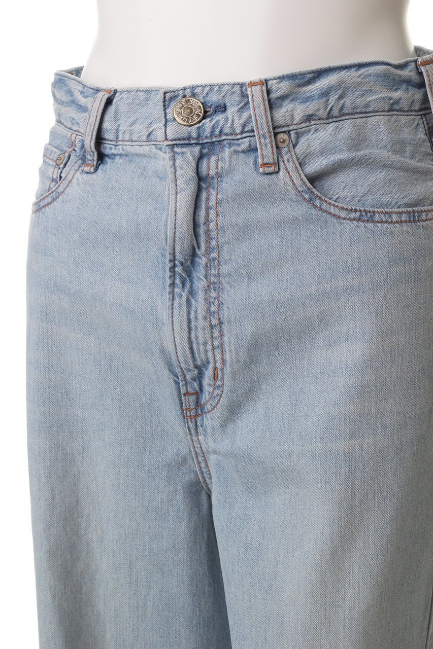 【ニードバイ ヘリテイジ/NEEDBY heritage】のLUNA ワイドデニムパンツ 人気、トレンドファッション・服の通販 founy(ファニー) 　ファッション　Fashion　レディースファッション　Fashion for Women　パンツ　Pants & Trousers　デニムパンツ・ジーンズ・美脚デニム　Denim Jeans & Pants　ストレート　Straight, Straight Cut　デニム　Denim, Jeans Material　バランス　Balance, Style Balance　フィット　Fit, Slim Fit　ワイド　Wide, Wide Fit　other-5|ID: prp329100004465565 ipo3291000000032905255