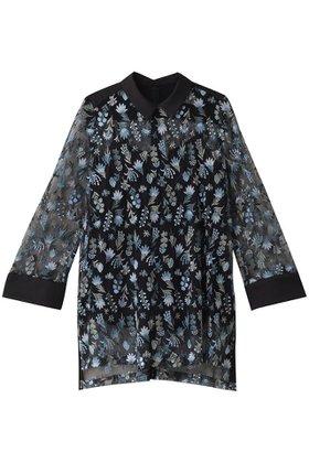 【ロキト/LOKITHO】 フラワー エンブロイダリーロングスリーブシャツ人気、トレンドファッション・服の通販 founy(ファニー) ファッション Fashion レディースファッション Fashion for Women トップス・カットソー Cut & Sew Tops シャツ・ブラウス・オフィスカジュアル Elegant Blouses & Button-Ups インナー Innerwear スリーブ Sleeve, Long Sleeve / Short Sleeve フェミニン Feminine, Girly フラワー Flower, Floral ロング Long, Long-Length 無地 Plain, Solid Color |ID:prp329100004465567
