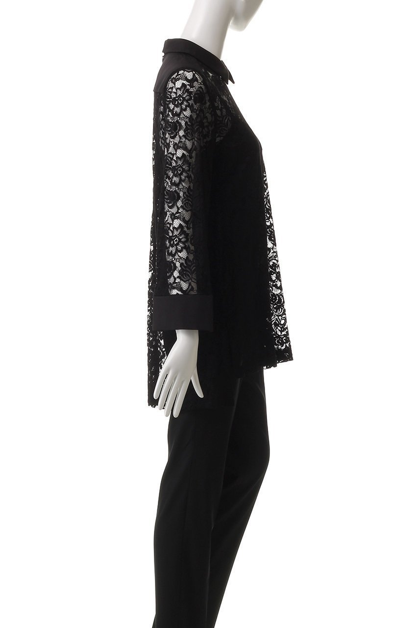 【ロキト/LOKITHO】のレースロングスリーブシャツ 人気、トレンドファッション・服の通販 founy(ファニー) 　ファッション　Fashion　レディースファッション　Fashion for Women　トップス・カットソー　Cut & Sew Tops　シャツ・ブラウス・オフィスカジュアル　Elegant Blouses & Button-Ups　インナー　Innerwear　スリーブ　Sleeve, Long Sleeve / Short Sleeve　タイトスカート　Pencil Skirt, Tight Skirt　フレア　Flare, Flared　レース　Lace, Lace Fabric　ロング　Long, Long-Length　other-3|ID: prp329100004465569 ipo3291000000035551784