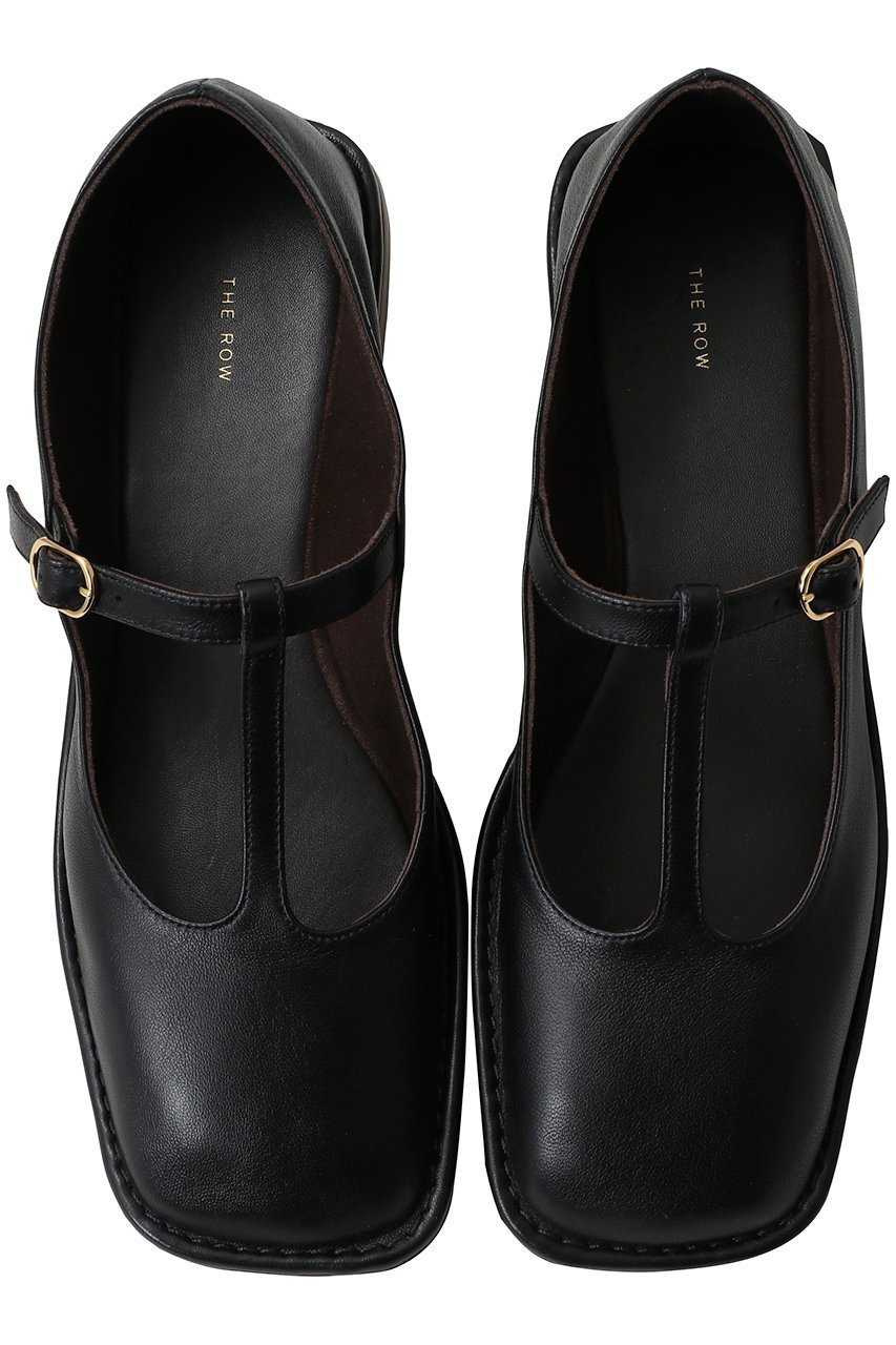 【ザ ロウ/THE ROW】のSQUARE T-STRAP 人気、トレンドファッション・服の通販 founy(ファニー) 　ファッション　Fashion　レディースファッション　Fashion for Women　クラシカル　Classical, Vintage-Inspired　クラシック　Classic, Timeless Style　シューズ　Shoes, Footwear　ストラップシューズ　Strap Shoes, Mary Janes　フラット　Flat, Flat Shoes　 other-1|ID: prp329100004465574 ipo3291000000032774329