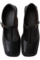 【ザ ロウ/THE ROW】のSQUARE T-STRAP 人気、トレンドファッション・服の通販 founy(ファニー) ファッション Fashion レディースファッション Fashion for Women クラシカル Classical, Vintage-Inspired クラシック Classic, Timeless Style シューズ Shoes, Footwear ストラップシューズ Strap Shoes, Mary Janes フラット Flat, Flat Shoes thumbnail ブラック|ID: prp329100004465574 ipo3291000000034674280