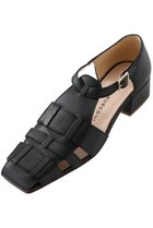 【エスメラルダ/Esmeralda】の【FABIO RUSCONI】スクエアトゥグルカサンダル ブラック|ID: prp329100004465580 ipo3291000000036891168