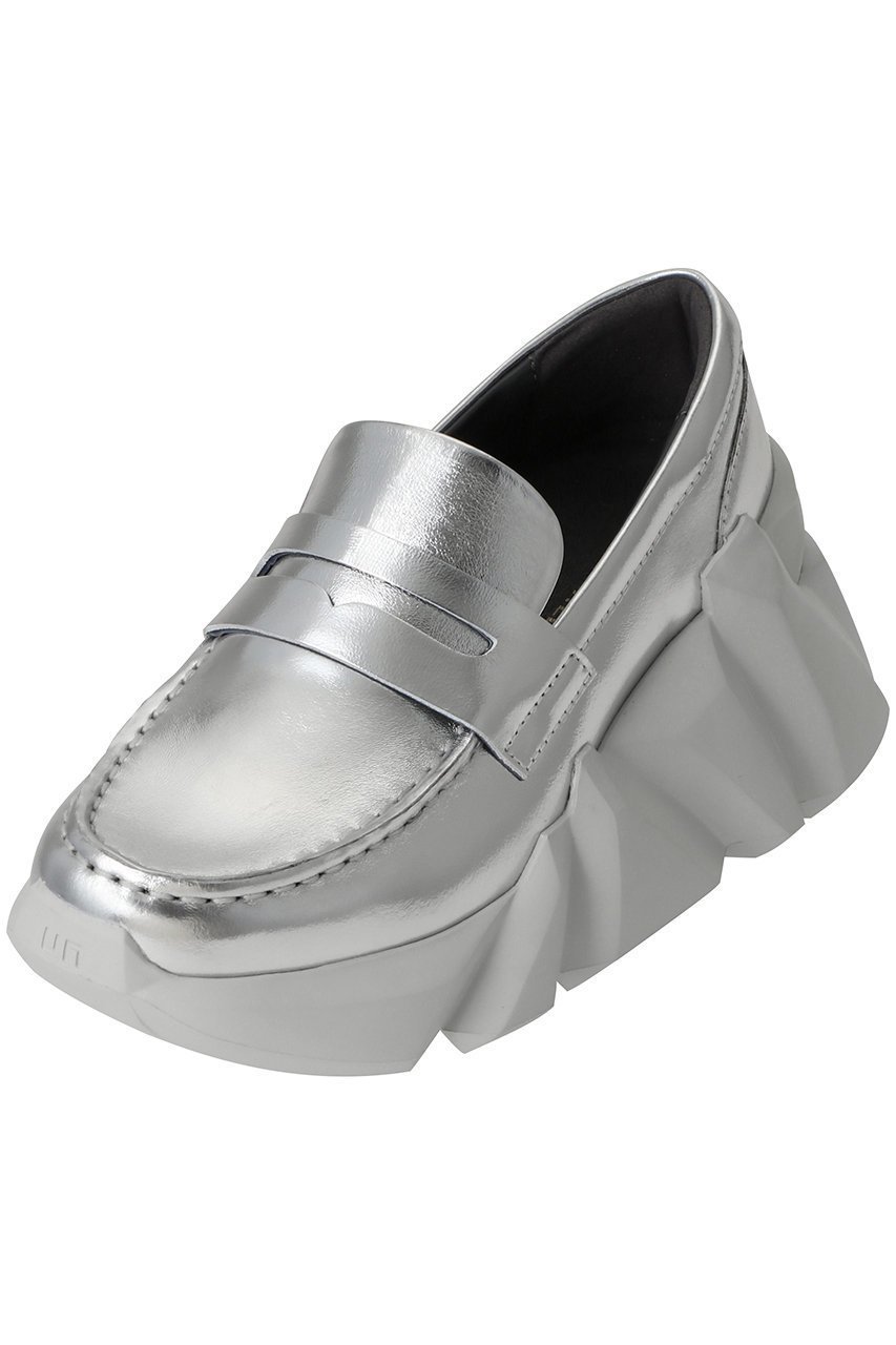 【ユナイテッド ヌード/UNITED NUDE】のSpace Kick Loafer インテリア・キッズ・メンズ・レディースファッション・服の通販 founy(ファニー) 　ファッション　Fashion　レディースファッション　Fashion for Women　シューズ　Shoes, Footwear　トレンド　Trend, Trending Now　フラット　Flat, Flat Shoes　軽量　Lightweight, Ultra Light　シルバー|ID: prp329100004465586 ipo3291000000032852247