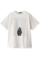 【ミズイロ インド/mizuiro ind】のphoto print T Tシャツ 人気、トレンドファッション・服の通販 founy(ファニー) ファッション Fashion レディースファッション Fashion for Women トップス・カットソー Cut & Sew Tops シャツ・ブラウス・オフィスカジュアル Elegant Blouses & Button-Ups ロングTシャツ・Tシャツ Longline T-Shirts & Tees カットソー・ベーシックTシャツ Cut-and-Sewn Tops / Stretch Tees & Basics グラフィック Graphic, Graphic Design ショート Short, Short Length シンプル Simple, Minimal スリーブ Sleeve, Long Sleeve / Short Sleeve フロント Front, Front Design プリント Print, Printed Pattern モノトーン Monotone, Black and White thumbnail off whiteA|ID: prp329100004465589 ipo3291000000032857139