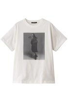【ミズイロ インド/mizuiro ind】のphoto print T Tシャツ 人気、トレンドファッション・服の通販 founy(ファニー) ファッション Fashion レディースファッション Fashion for Women トップス・カットソー Cut & Sew Tops シャツ・ブラウス・オフィスカジュアル Elegant Blouses & Button-Ups ロングTシャツ・Tシャツ Longline T-Shirts & Tees カットソー・ベーシックTシャツ Cut-and-Sewn Tops / Stretch Tees & Basics グラフィック Graphic, Graphic Design ショート Short, Short Length シンプル Simple, Minimal スリーブ Sleeve, Long Sleeve / Short Sleeve フロント Front, Front Design プリント Print, Printed Pattern モノトーン Monotone, Black and White thumbnail off whiteB|ID: prp329100004465589 ipo3291000000032857149