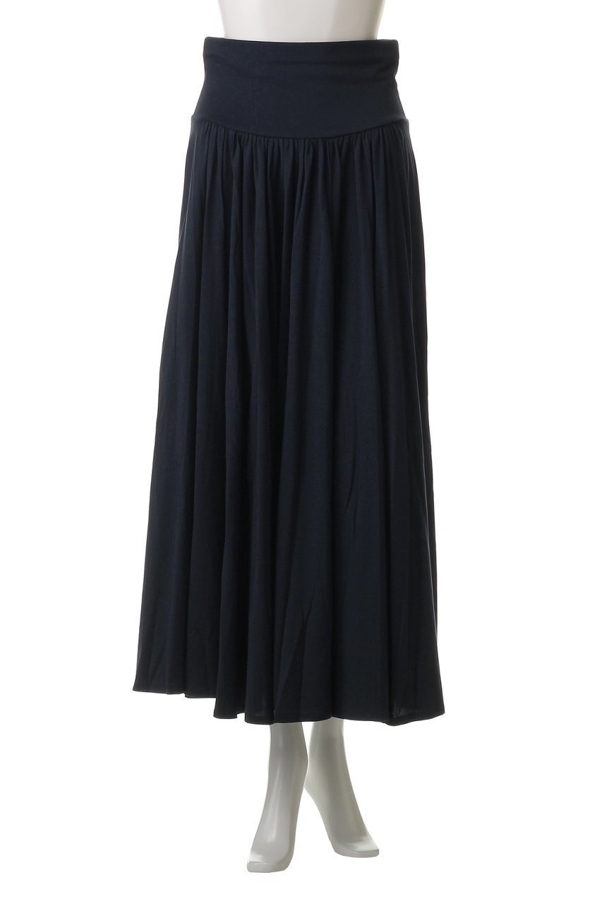 【エリオポール/heliopole】の【THREE DOTS】TD×HP New sanded jersey ロングスカート 人気、トレンドファッション・服の通販 founy(ファニー) 　ファッション　Fashion　レディースファッション　Fashion for Women　スカート　Skirts　ロングスカート　Long Skirts / Maxi & Midi Skirts　ギャザー　Gathered, Ruffled　フレア　Flare, Flared　ロング　Long, Long-Length　夏　Summer　春　Spring　S/S・春夏　SS, Spring/Summer, Warm Season　other-2|ID: prp329100004465592 ipo3291000000032852240