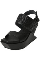 【ユナイテッド ヌード/UNITED NUDE】のDelta Wedge Puffy 人気、トレンドファッション・服の通販 founy(ファニー) ファッション Fashion レディースファッション Fashion for Women キルティング Quilted, Quilting クッション Cushion, Throw Pillow サンダル Sandals, Summer Shoes メタリック Metallic, Shiny Finish 厚底 Platform Shoes 軽量 Lightweight, Ultra Light thumbnail ブラック|ID: prp329100004465596 ipo3291000000032855283