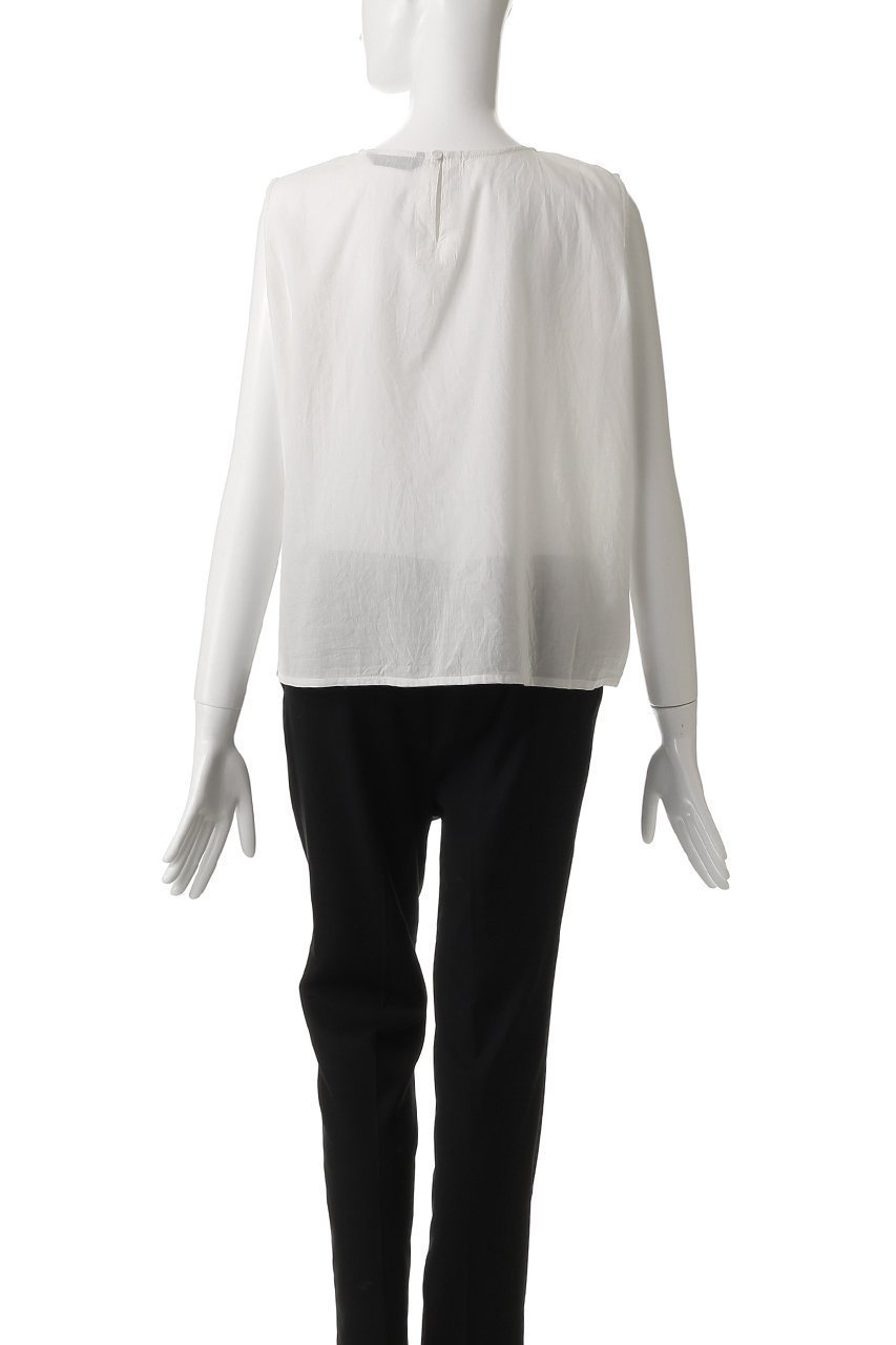 【ミズイロ インド/mizuiro ind】のhand cut frill N/S P/O プルオーバー 人気、トレンドファッション・服の通販 founy(ファニー) 　ファッション　Fashion　レディースファッション　Fashion for Women　トップス・カットソー　Cut & Sew Tops　キャミソール&ノースリーブ　Camisoles & Sleeveless Tops　シャツ・ブラウス・オフィスカジュアル　Elegant Blouses & Button-Ups　カジュアルプルオーバー・ニットトップス　Pullovers & Knit Tops / Casual Pullovers　シンプル　Simple, Minimal　ノースリーブ　Sleeveless, No-Sleeve　ハンド　Hand, Handmade　フリル　Frill, Ruffle　other-4|ID: prp329100004465601 ipo3291000000032787006