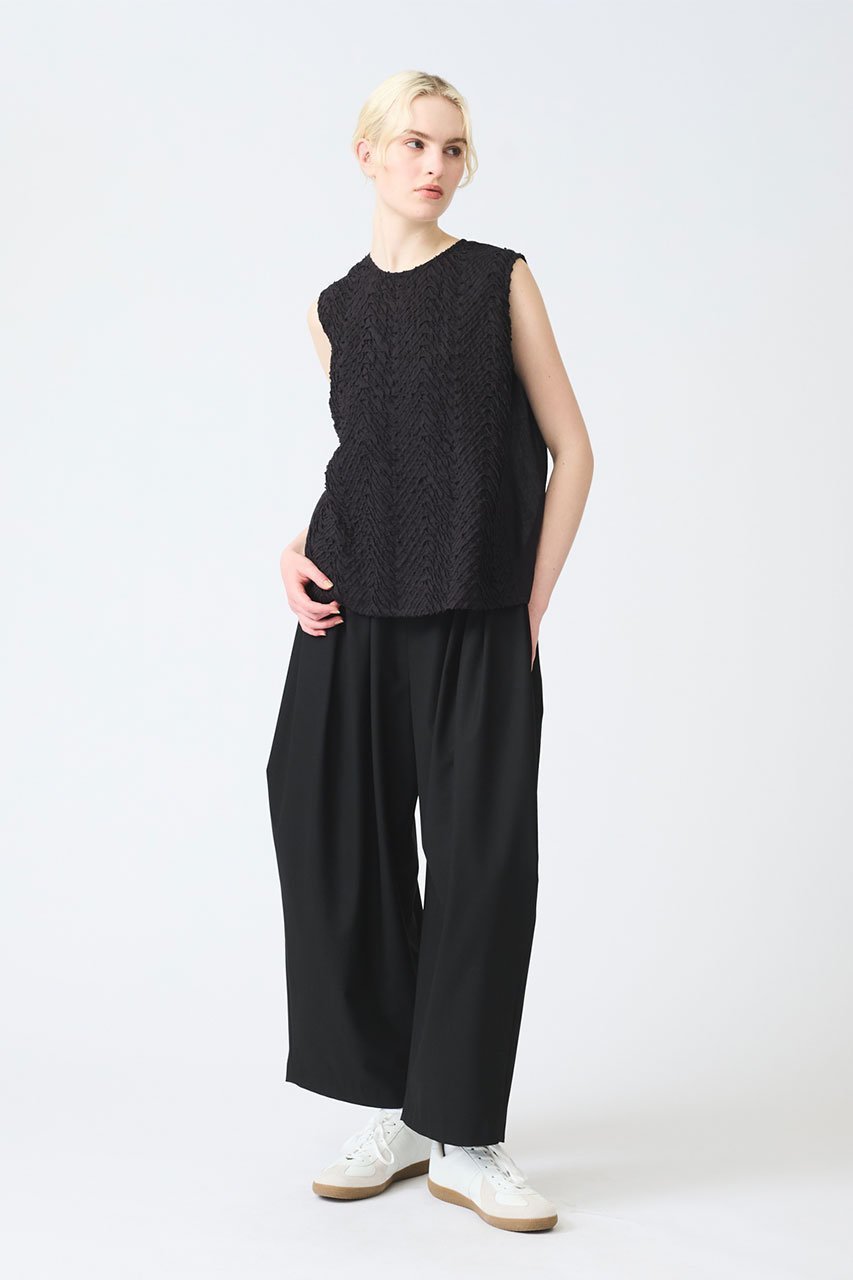 【ミズイロ インド/mizuiro ind】のhand cut frill N/S P/O プルオーバー 人気、トレンドファッション・服の通販 founy(ファニー) 　ファッション　Fashion　レディースファッション　Fashion for Women　トップス・カットソー　Cut & Sew Tops　キャミソール&ノースリーブ　Camisoles & Sleeveless Tops　シャツ・ブラウス・オフィスカジュアル　Elegant Blouses & Button-Ups　カジュアルプルオーバー・ニットトップス　Pullovers & Knit Tops / Casual Pullovers　シンプル　Simple, Minimal　ノースリーブ　Sleeveless, No-Sleeve　ハンド　Hand, Handmade　フリル　Frill, Ruffle　other-7|ID: prp329100004465601 ipo3291000000032787012