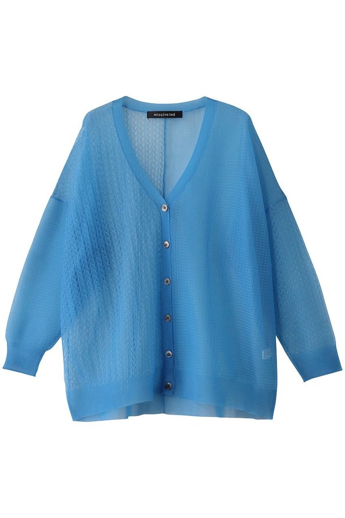 【ミズイロ インド/mizuiro ind】のpattern knitting V neck C/D カーディガン インテリア・キッズ・メンズ・レディースファッション・服の通販 founy(ファニー) https://founy.com/ ファッション Fashion レディースファッション Fashion for Women トップス・カットソー Cut & Sew Tops ニット Knit Tops & Sweaters カーディガン・羽織り Layered Style Cardigans カーディガン Cardigan, Knitwear シアー Sheer, See-Through ショルダー Shoulder, Shoulder Strap ドロップ Drop Shoulder, Dropped Style リラックス Relax, Relaxed Fit 夏 Summer 春 Spring S/S・春夏 SS, Spring/Summer, Warm Season |ID: prp329100004465602 ipo3291000000032930434