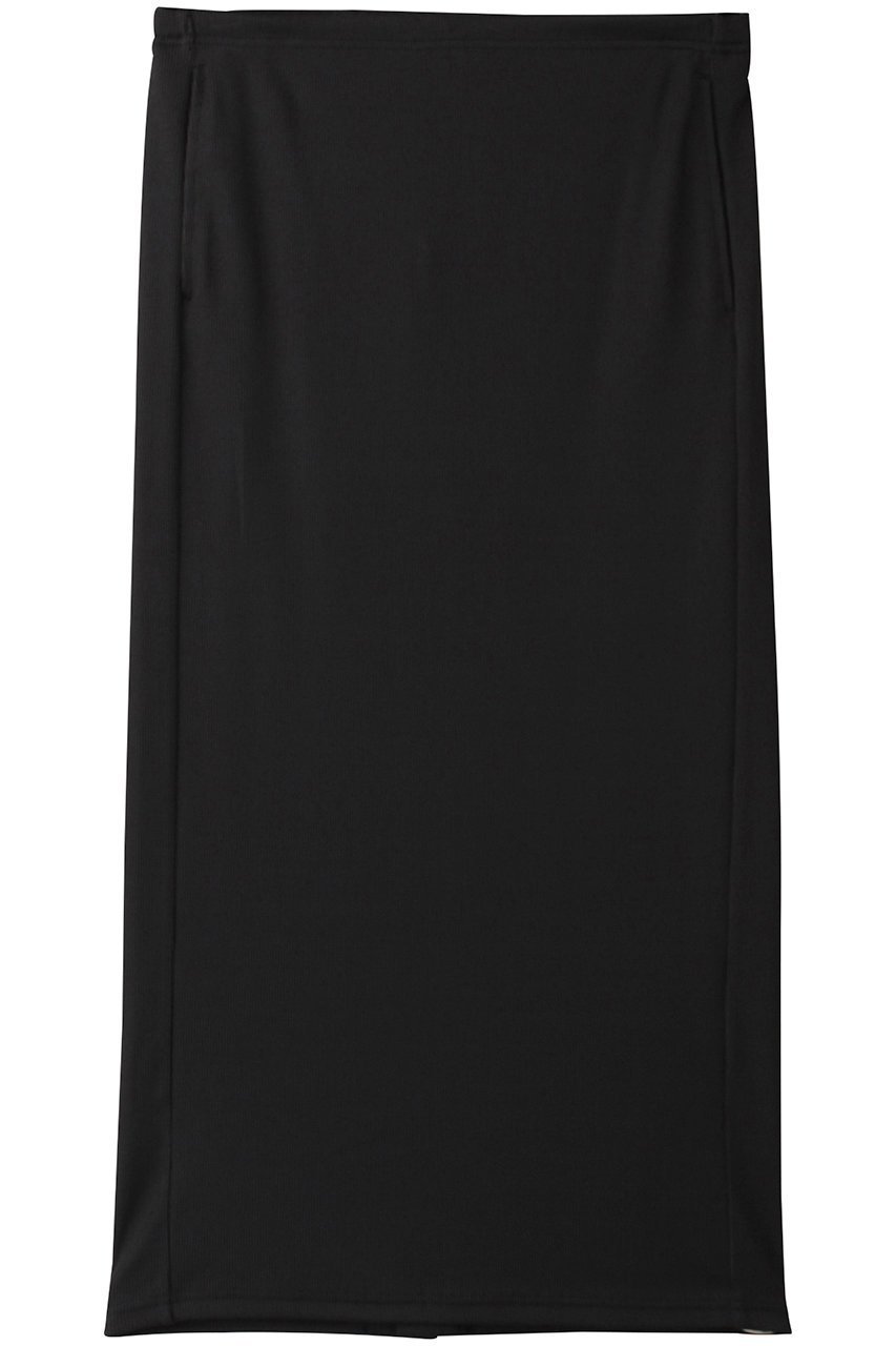【ルームエイト/Room no.8】のSUCBA RIB バックボタン タイトスカート インテリア・キッズ・メンズ・レディースファッション・服の通販 founy(ファニー) 　ファッション　Fashion　レディースファッション　Fashion for Women　スカート　Skirts　ロングスカート　Long Skirts / Maxi & Midi Skirts　バッグ　Bags　シンプル　Simple, Minimal　ジャケット　Jacket, Outerwear　タイトスカート　Pencil Skirt, Tight Skirt　ロング　Long, Long-Length　ブラック|ID: prp329100004465605 ipo3291000000032852184