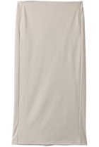 【ルームエイト/Room no.8】のSUCBA RIB バックボタン タイトスカート クリーム|ID: prp329100004465605 ipo3291000000036011388