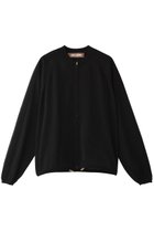 【ルームエイト/Room no.8】のコットンシアー ジップアップブルゾン ブラック|ID: prp329100004465606 ipo3291000000036223942